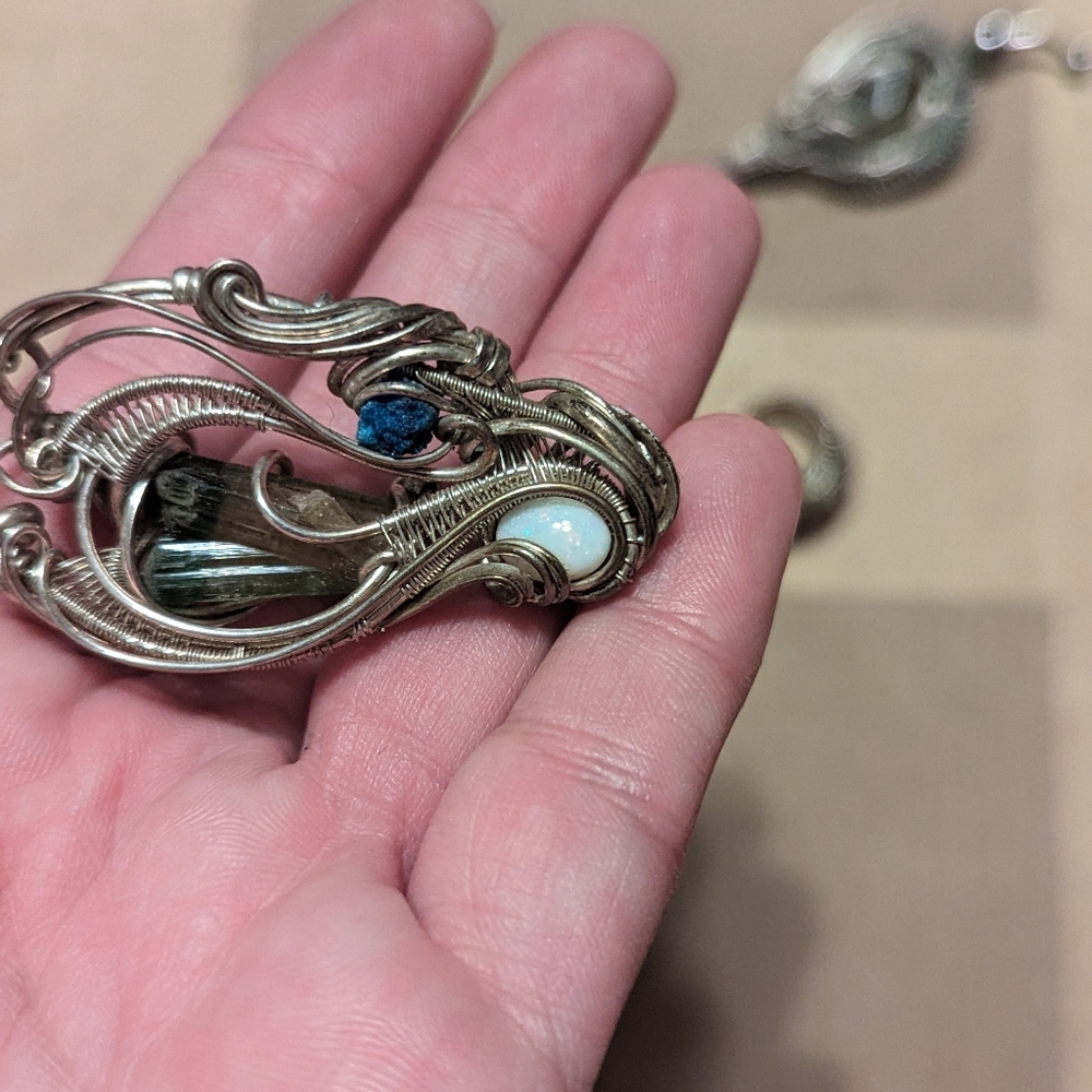 Wire wrapped jewelry- willing to sell separately!